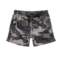 Brandit Swimshort Basic swim shorts, grey camo
