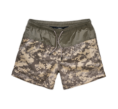 Brandit Swimshort Basic swim shorts, olive/at-digital