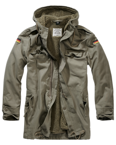 Brandit BW Parka Flag, Olive