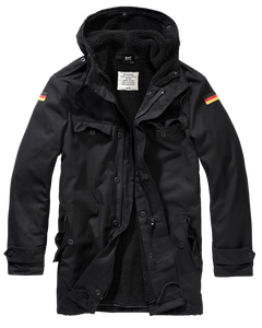Brandit BW Parka Flag, Black