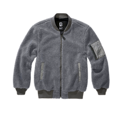 Brandit MA1 Sherpa Jacket, Anthracite