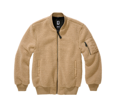 Brandit MA1 Sherpa Jacket, Camel