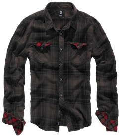 Brandit Duncan Shirt, Brown Black