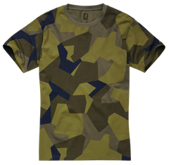 Brandit T-Shirt, Swedish Camo M90