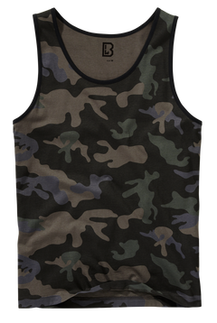 Brandit Tank Top Men's, Dark Camo