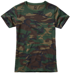 Brandit women's t-shirt, woodland