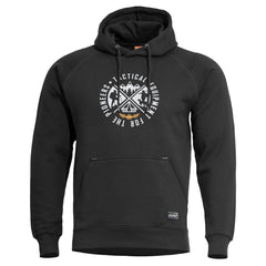 Pentagon Phaeton Hood men's hoodie "Pioneers", black