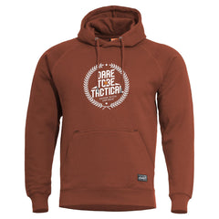 Pentagon Phaeton Hood men's hoodie, maroon red