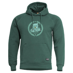 Pentagon Phaeton Hood men's hoodie, SpringBok Green