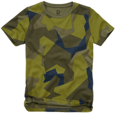 Brandit παιδικό κοντομάνικο μπλουζάκι, Swedish camo