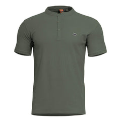 Pentagon Levantes Henley T-Shirt, Camo Green