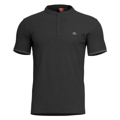 Pentagon Levantes Henley Stripes T-Shirt, Black