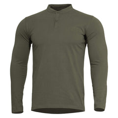Pentagon Romeo Henley 2.0 Long Sleeve Shirt, Olive