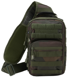 Brandit US Cooper Shoulder Bag, Dark Woodland
