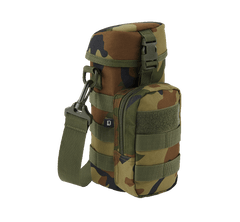 Brandit Molle Bottle Pouch II, Woodland