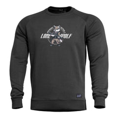 Pentagon Lone Wolf men's sweatshirt without hood, black