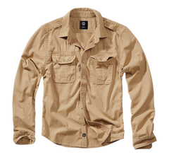 Brandit Vintage men's shirt, Khaki
