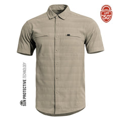 Pentagon Ripple Sunproof Shirt, Khaki