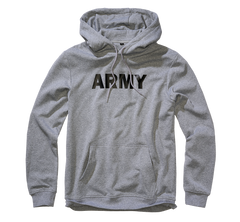 Brandit Army Φούτερ με Κουκούλα, Γκρι Melange