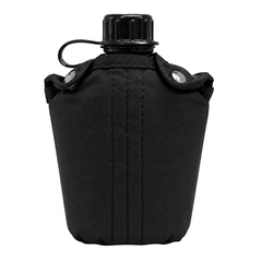 Dragowa Tactical τακτικό παγούρι πεδίου 800ml, μαύρο