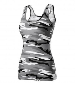 Malfini Women's Tank Top Camouflage 180g/m2, Grey