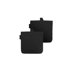 Agilite Flank Side Armor Pouch, Black (2 Pack)
