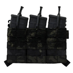 Agilite AG3 Placard Triple Magazine Pouch, Multicam Black