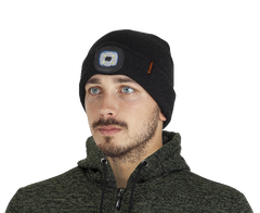 BENNON LUMOS Beanie with USB LED Light, Black