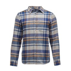 Black Diamond Project Flannel moška flanelasta srajca, pewter-indigo plaid