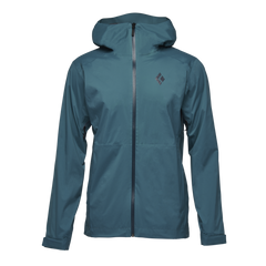 Black Diamond Stormline Stretch Rain Shell moška nepremočljiva jakna, creek blue