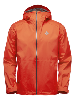 Black Diamond Stormline Stretch Rain Shell moška nepremočljiva jakna, octane