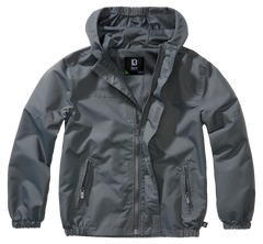 Brandit Summer Frontzip Windbreaker kids' jacket, anthracite