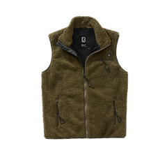 Brandit Teddyfleece αμάνικο γιλέκο φλις, λαδί
