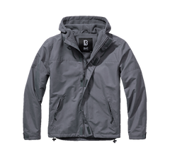 Brandit Frontzip Windbreaker Jacket, Anthracite