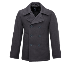 Brandit Pea Coat μπουφάν, ανθρακίτης