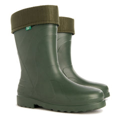 Demar LUNA women's work rubber boots with warm insole, green