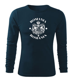 DRAGOWA Fit-T long-sleeve t-shirt Suverenita, navy blue