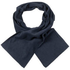 Fox Outdoor Fleece Scarf, Blue, Approx. 160 x 25 cm