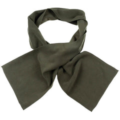 Fox Outdoor Fleece Scarf, Green, approx. 160 x 25 cm