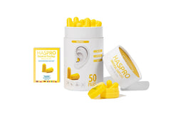 HASPRO TUBE50 τάπες αυτιών, κίτρινο