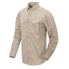 Helikon-Tex DEFENDER Mk2 Long Sleeve Shirt, PolyCotton Ripstop, Beige