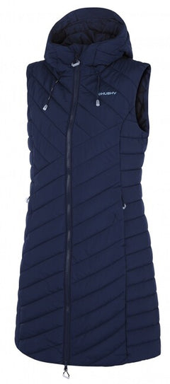 HUSKY Napi ženski hardshell telovnik, temno modra