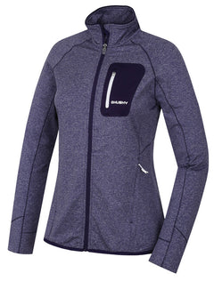 HUSKY Ane women's hoodie, dark blue-purple