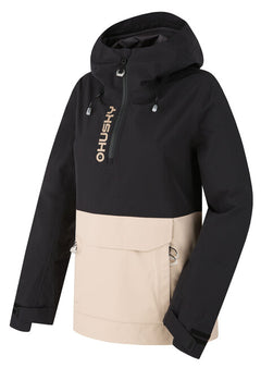 HUSKY Nabbi women's outdoor jacket, black/beige