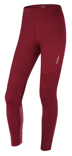 HUSKY Darby Long women's sports trousers, dark burgundy