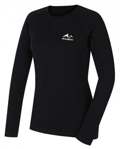 HUSKY Merow women's thermal long-sleeve t-shirt, black, L
