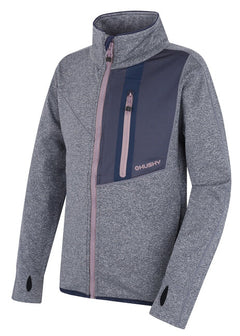 HUSKY Ane K kids' zip hoodie, dark blue