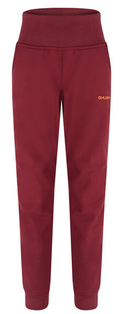 HUSKY Kanto K kids' softshell trousers, bordo