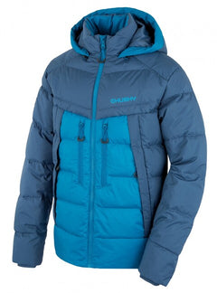HUSKY Durra men's down jacket, blue