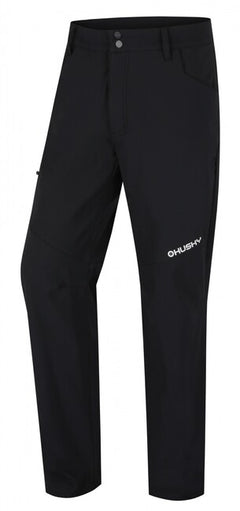 HUSKY Kavia men's softshell trousers, black